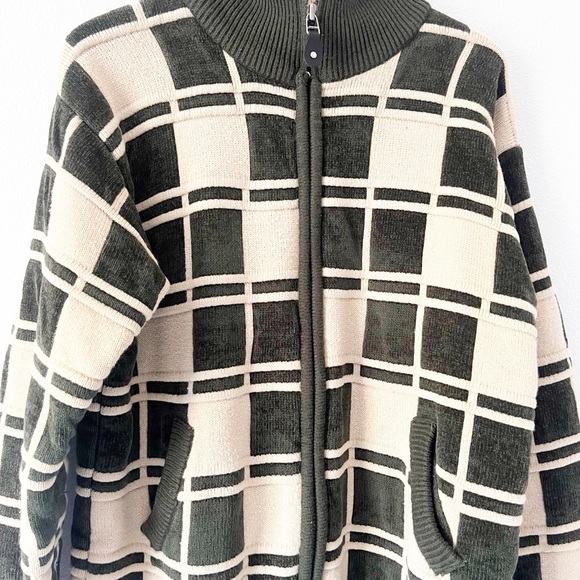 Men Vintage Cardigan Sweater Y2K - Picture 9 of 13